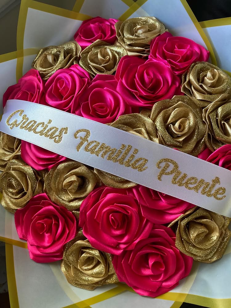 Ramo de tulipanes rosas